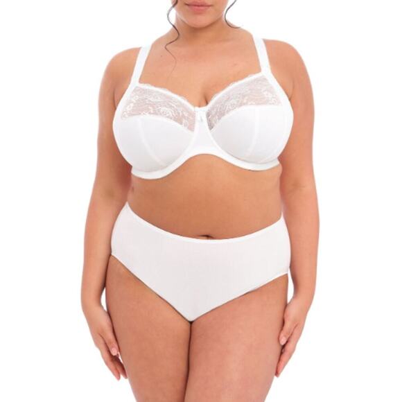 NWT Elomi Women's White Morgan Stretch Banded Bra Size 40I - Picture 8 of 8